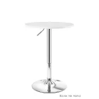 Unique ROUND állítható magasáágú körasztal