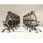 UNIQUE AREO-X ergonomikus irodai szék, szürke