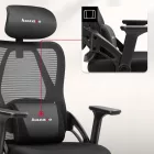 Huzaro Combat 2.7 ergonomikus gamer szék, fekete