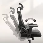 Huzaro Combat 2.7 ergonomikus gamer szék, fekete