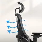 Huzaro Combat 2.7 ergonomikus gamer szék, fekete