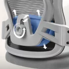 Huzaro Combat 2.7 ergonomikus gamer szék, szürke