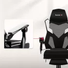Huzaro Combat 3.1 hálós gamer szék, fehér