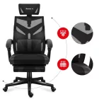Huzaro Combat 5.0 hálós gamer szék