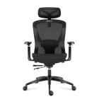 Huzaro Combat 7.3 ergonomikus hálós gamer szék, fekete