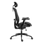 Huzaro Combat 7.3 ergonomikus hálós gamer szék, fekete