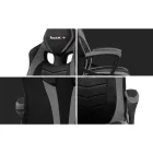 Huzaro Force 2.5 gamer szék, szürke mesh