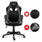 Huzaro Force 2.5 gamer szék, szürke mesh