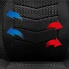 Huzaro Force 2.5 gamer szék, RGB Mesh