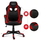 Huzaro Force 2.5 gamer szék, piros