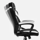 Huzaro Force 2.5 gamer szék, fehér-fekete