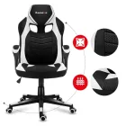 Huzaro Force 2.5 gamer szék, fehér-fekete