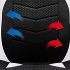 Huzaro Force 2.5 gamer szék, fehér-fekete