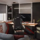 Huzaro Force 2.7 gamer szék, Carbon Black, fekete