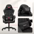 Huzaro Force 2.7 gamer szék, Carbon Black, fekete