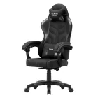 Huzaro Force 2.7 gamer szék, Carbon Black, fekete