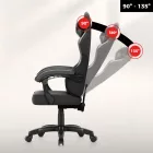 Huzaro Force 2.7 gamer szék, Carbon Black, fekete