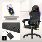 Huzaro Force 2.7 gamer szék, RGB