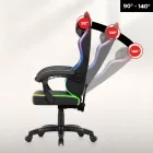 Huzaro Force 2.7 gamer szék, RGB