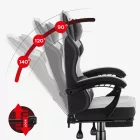 Huzaro Force 3.7 gamer szék, szürke