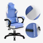 Huzaro Force 3.7 gamer szék, kék