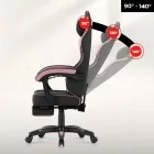 Huzaro Force 3.7 gamer szék, rózsaszín