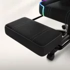 Huzaro Force 3.7 gamer szék, fekete RGB led világítással