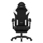 Huzaro Force 3.7 gamer szék, fehér-fekete