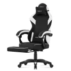 Huzaro Force 3.7 gamer szék, fehér-fekete