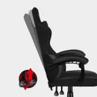 Huzaro Force 4.4 gamer szék, fekete