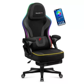 Huzaro Force 4.6 gamer szék, RGB