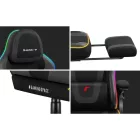 Huzaro Force 4.6 gamer szék, RGB