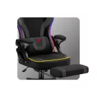 Huzaro Force 4.6 gamer szék, RGB