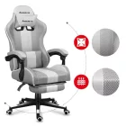 Huzaro Force 4.7 gamer szék, fehér