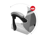 Huzaro Force 4.4 gamer szék, fehér