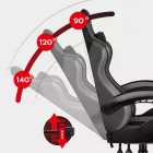 Huzaro Force 4.7 gamer szék, szürke