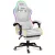 Huzaro Force 4.7 gamer szék, fehér RGB led világítással