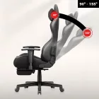 Huzaro Force 5.7 gamer szék, fekete