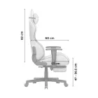 Huzaro Force 5.7 gamer szék, szürke