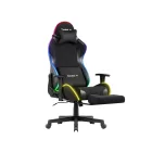 Huzaro Force 5.7 gamer szék, fekete RGB LED 