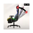 Huzaro Force 5.7 gamer szék, fekete RGB LED 