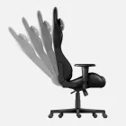 Huzaro Force 6.2 gamer szék, carbon black, fekete