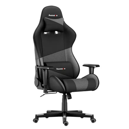 Huzaro Force 6.2 gamer szék, carbon black, szürke