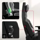 Huzaro Force 8.1 gamer szék, fekete