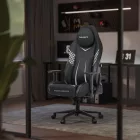 Huzaro Force 8.3 gamer szék, Carbon black, fekete