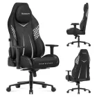 Huzaro Force 8.3 gamer szék, Carbon black, fekete