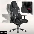 Huzaro Force 8.3 gamer szék, Carbon black, fekete