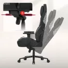 Huzaro Force 8.3 gamer szék, Carbon black, fekete