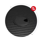 Huzaro HERO 1.4 gamer asztal, fekete, 100 x 50 cm