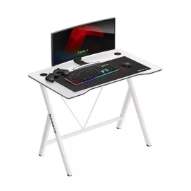 Huzaro HERO 1.4 gamer asztal, fehér, 100 cm x 50 cm
